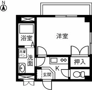 COMFORT97【305号室】の間取り