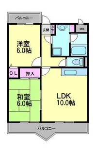 エミネンス丸の内B棟【1階】の間取り