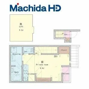 あんしん 新池島【2階】の間取り