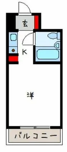 モリタハイツ【2階】の間取り