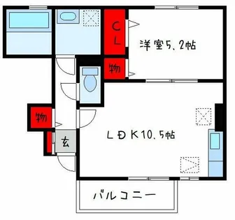 シャルマンカルチェ【1階】の間取り
