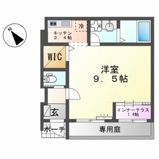 Feliz Bonita(フェリス ボニータ)【1階】の間取り