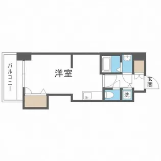 アクアシティ日赤通Ⅱ【7階】の間取り