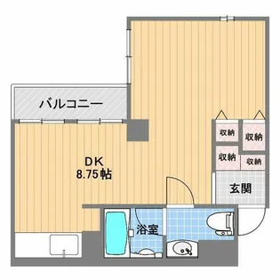 沙羅館【3階】の間取り