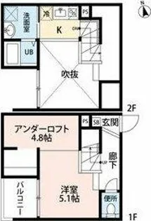 Brio(ブリオ)【2階】の間取り