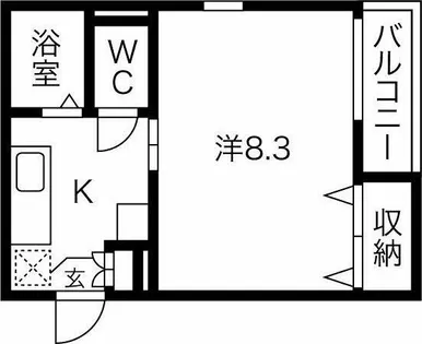 Villa桜本町【2階】の間取り
