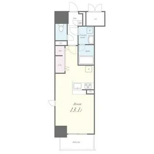 フレール上前津【5階】の間取り