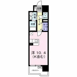 ベーシック・グローブ【8階】の間取り