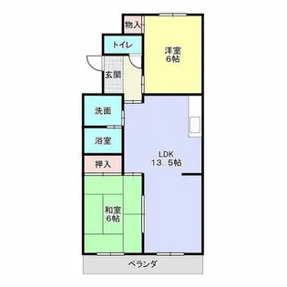 センチュリーコート【104号室】の間取り