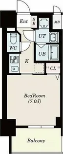 S-RESIDENCE浄心East【10階】の間取り