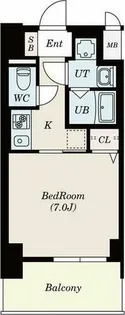 S-RESIDENCE浄心East【5階】の間取り