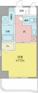 フローレンス高畑【4階】の間取り