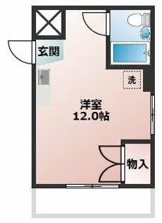 コーポアリオン【103号室】の間取り