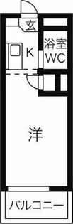 KMハイツ【1階】の間取り