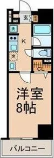 ベレーサ名駅ウエスト【7階】の間取り