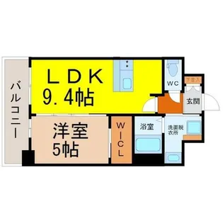 プレサンス太閤通ファシール【10階】の間取り