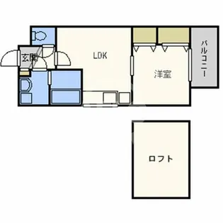 ZEUS月光【8階】の間取り