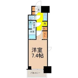 S-RESIDENCE葵Ⅱ【6階】の間取り