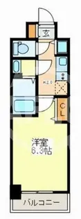 プレサンス難波ヴィータ【9階】の間取り