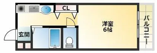 シティハイツ正覚寺【2階】の間取り