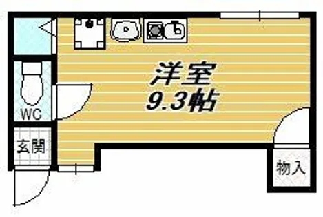 さくらハウス【1階】の間取り