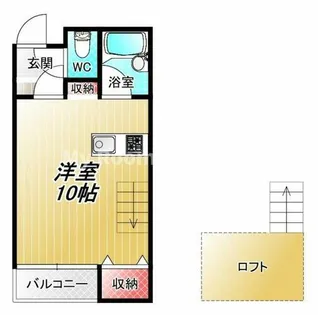 エクラ平野【3階】の間取り