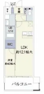 マレテーラ海老江【402号室】の間取り