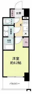 ORSUS大阪福島【5階】の間取り