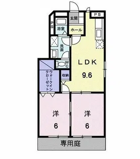 エクセル58A【1階】の間取り