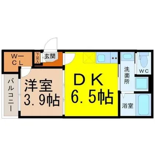 ハーモニーテラス高須賀町II【2階】の間取り
