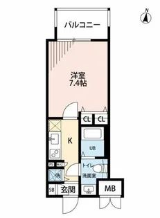 サヴォイフェアリーパーク【10階】の間取り