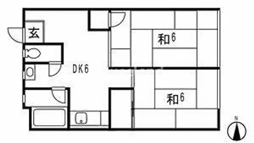 パーク紀和駅前ビル【4階】の間取り