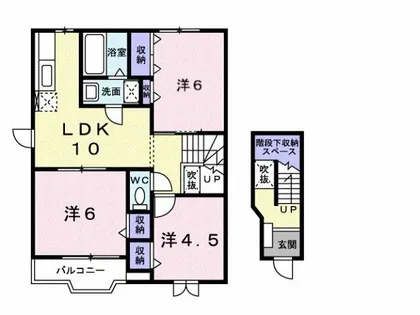 NGT-21’FUKUDA【2階】の間取り