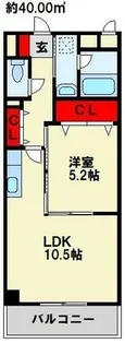 フォレストヴィラ別所町【1階】の間取り