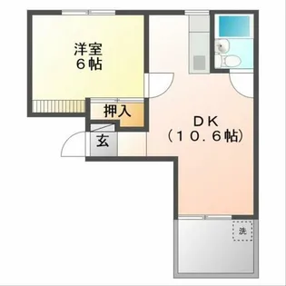 藤沢ハイム【305号室】の間取り