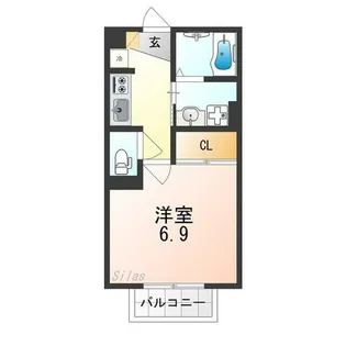 サニーウエル【2階】の間取り