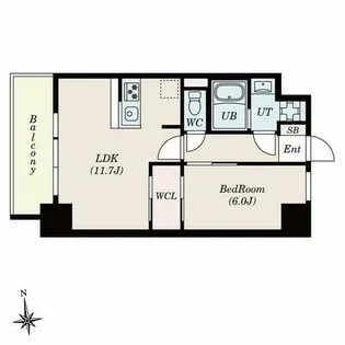 S-RESIDENCE桜本町awesome【307号室】の間取り