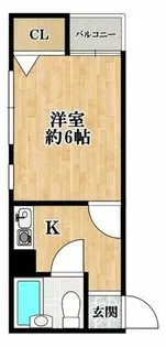 メゾンドルチェ1【3階】の間取り