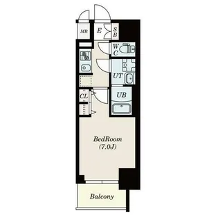 S-RESIDENCE熱田Ⅱ【9階】の間取り