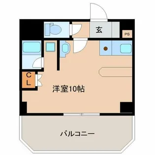 オリエンタル小倉南弐番館【601号室】の間取り
