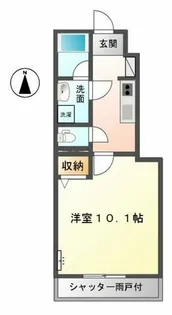 ダフネ【1階】の間取り