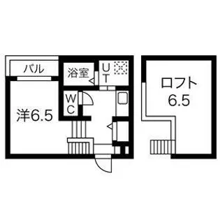コンフォルタ杉村【201号室】の間取り