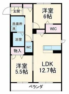 THE PARK RESIDENCE 138【3階】の間取り