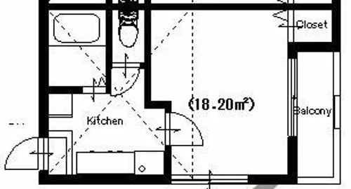 ファイブスターハイツ【2階】の間取り