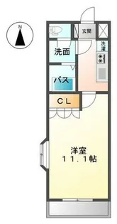 マイアート【2階】の間取り