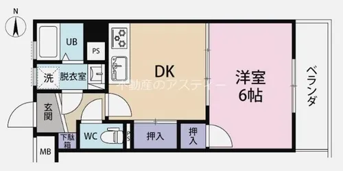 有田ビル【2階】の間取り