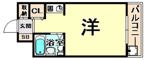 ロイヤルメゾン南武庫之荘【4階】の間取り
