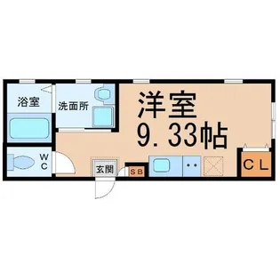 ナビオ15【1階】の間取り