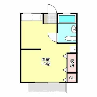 ハレモアナ【1階】の間取り