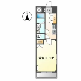 スプレモ メゾン S【2階】の間取り